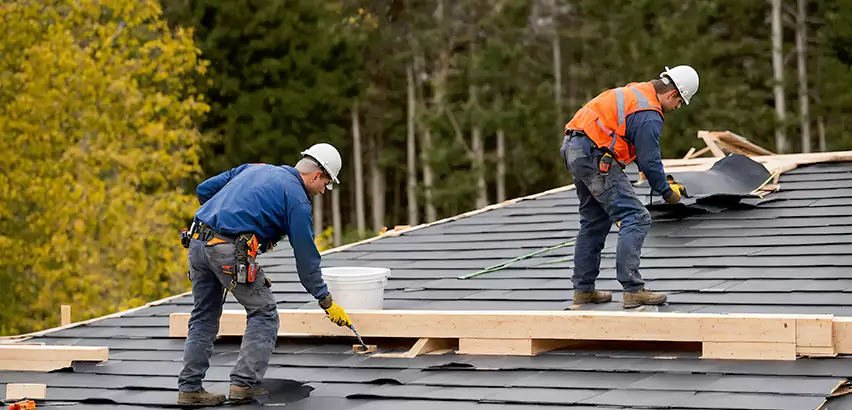 Garage Felt Roof Replacement in Lake Stevens