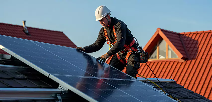 Solar Panels on Steel Roof Installation in Lake Stevens